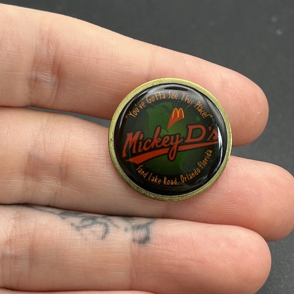 McDonald's Mickey D's Sand Lake Road You Gotta See This Place Employee Lapel Pin